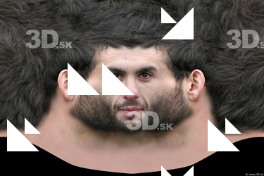 Male head texture