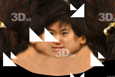 Male head texture