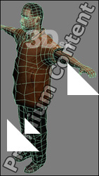 3D Model Asian Man # 1