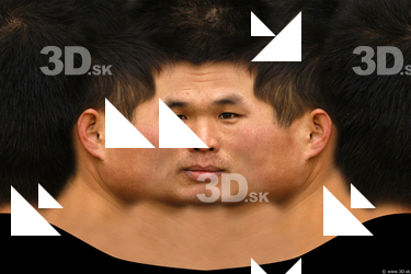 Male head texture
