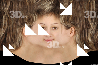 Female head texture
