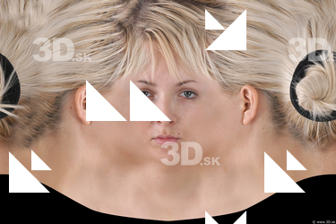 Female head texture