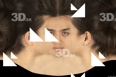 Female head texture