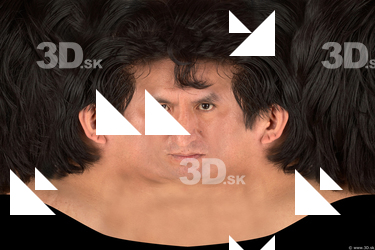Male head texture