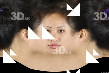 Female head texture