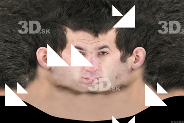Male head texture