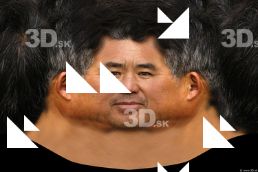 Male head texture
