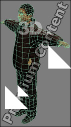 3D Model Asian Man # 3