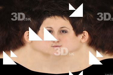 Female head texture