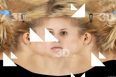 Female head texture