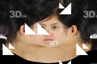 Female head texture