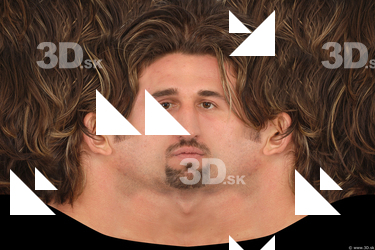 Male head texture
