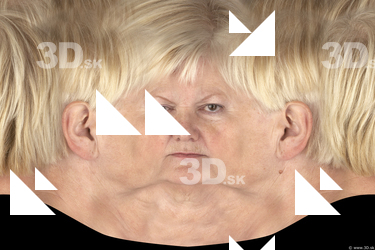 Female head texture