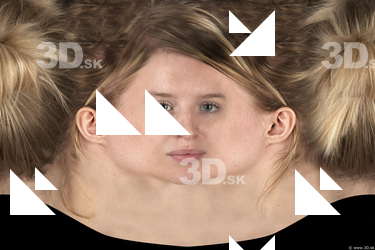 Female head texture