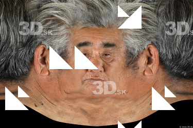 Male head texture