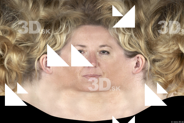 Female head texture