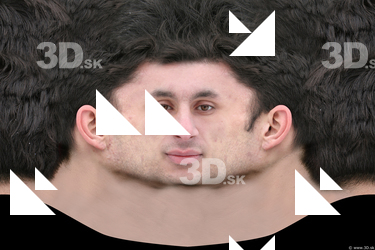 Male head texture
