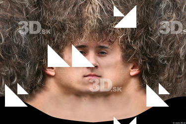 Male head texture
