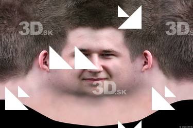 Male head texture