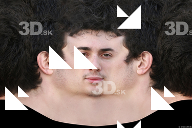 Male head texture
