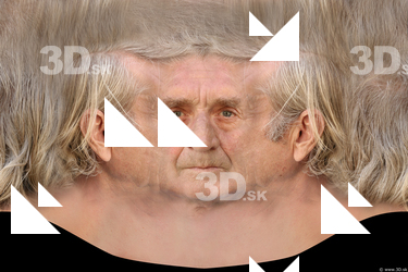 Male head texture