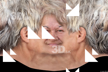 Female head texture