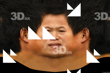 Male head texture