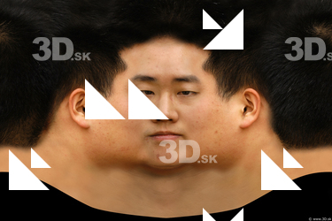 Male head texture