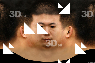 Male head texture