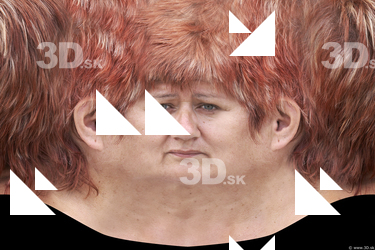 Female head texture