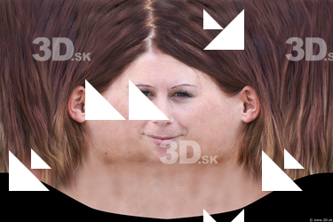 Female head texture