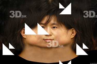 Female head texture