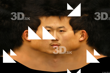 Male head texture