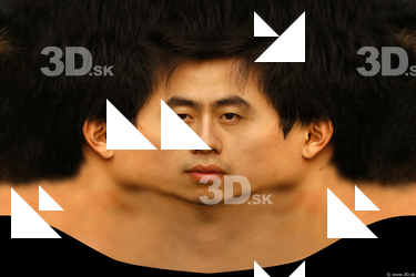 Male head texture