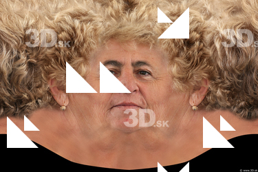 Female head texture