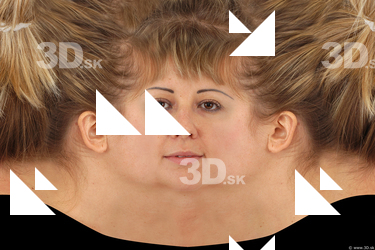 Female head texture