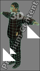 3D Model Asian Man # 6