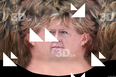 Female head texture