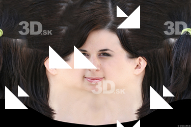 Female head texture