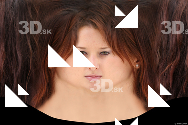 Female head texture