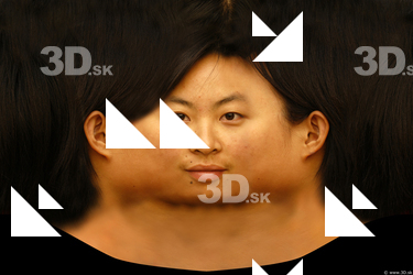 Female head texture