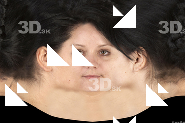 Female head texture