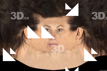 Female head texture