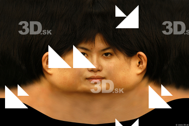 Female head texture