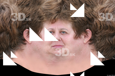 Female head texture