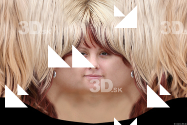 Female head texture
