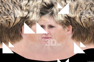 Female head texture