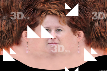 Female head texture
