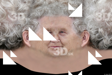 Female head texture