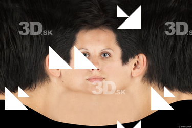 Female head texture